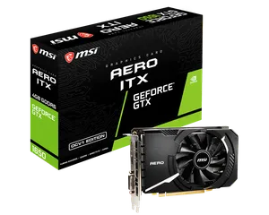 GeForce GTX 1650 D6 AERO ITX OCV1